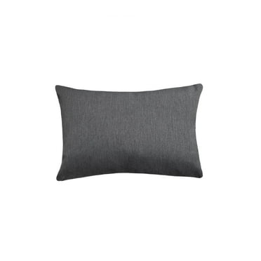 Essential Dark Grey Indoor Outdoor Pillow 20x20