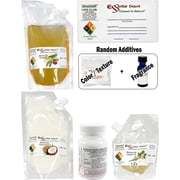 Essential Depot S.T.E.M. Soap Making Kit Refill - Refill Soap Making Kit for Science Technology Engineering Mathematics Students - Includes pre-Measured Ingredients to Make a loaf of soap