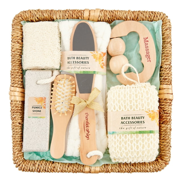 Essential Design Bath Beauty Accessories Gift Set, 7 Pieces - Walmart.com
