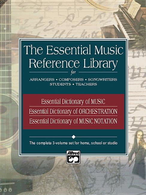 DAVE BLACK; TOM GEROU; L C HARNSBERGER Essential Dictionary Essential Music Reference Library: Boxed Set, 3 Books Box Set, (Paperback)