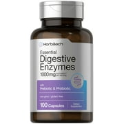 Essential Digestive Enzymes | 100 Capsules | Enzyme Blend for Men & Women | by Horbäach