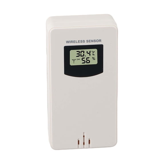 Essential Digital Wireless Sensor For Temperature & Humidity Weather Station