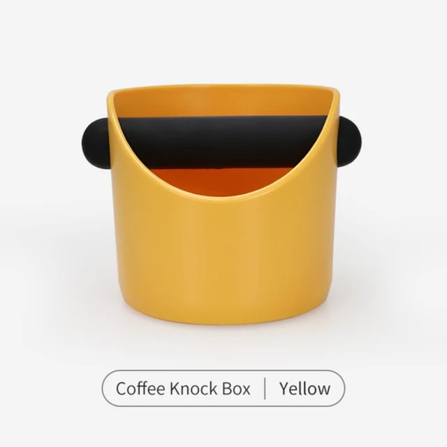Essential Durable AntiSlip Espresso Knock Box Container with Beveled