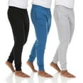 thumbnail image 1 of Essential Elements 3 Pack: Men's 100% Cotton Jogger Active Lounge Sweatpants with Pockets, 1 of 6