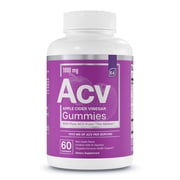 Essential Elements Apple Cider Vinegar Gummies Dietary Supplement, Red Apple Flavor, 60 Count