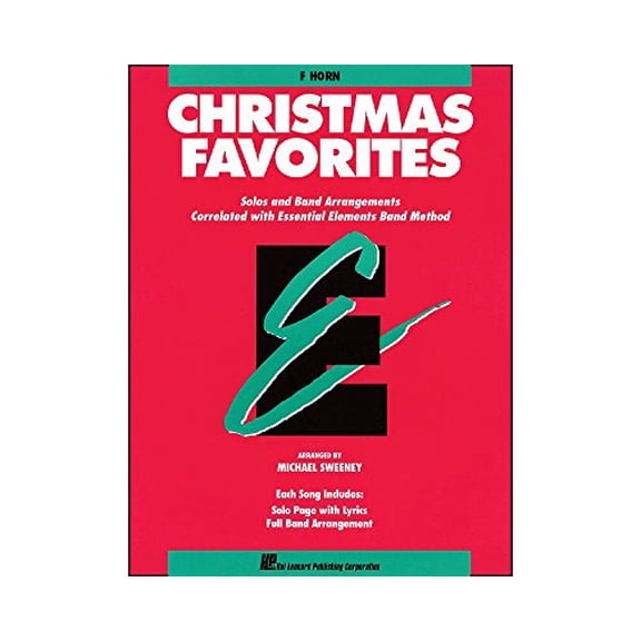 Pre-Owned Essential Elements Christmas Favorites: F Horn, (Paperback)