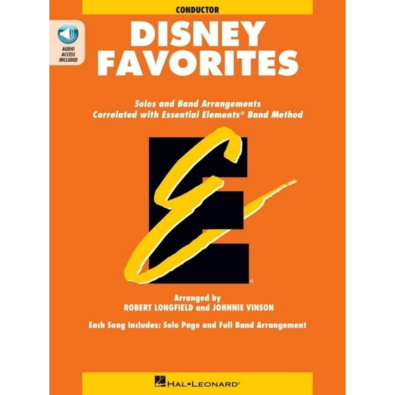 Essential Elements Disney Favorites - Conductor's Edition with Online Audio, (Paperback)