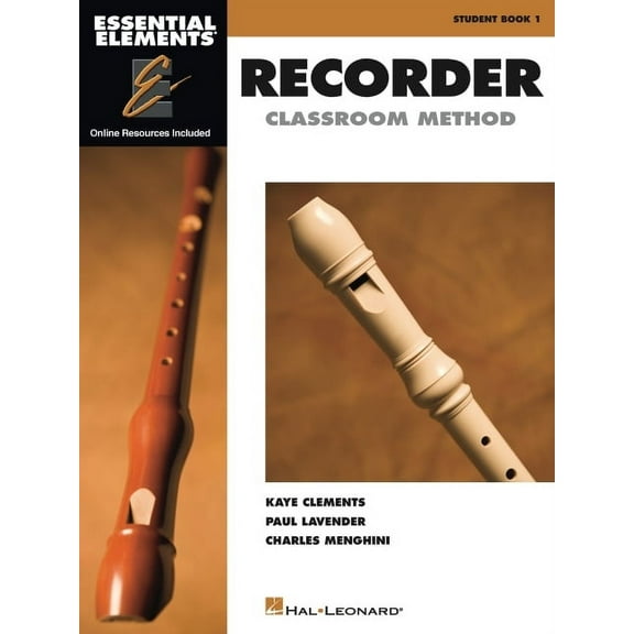 Essential Elements Essential Elements for Recorder Classroom Method Student Book 1 130 Songs Sheet Music with Online Audio and Video Record, (Paperback)