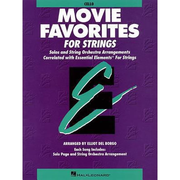 Pre-Owned Essential Elements Movie Favorites for Strings: Cello (Paperback) 0793584213 9780793584215