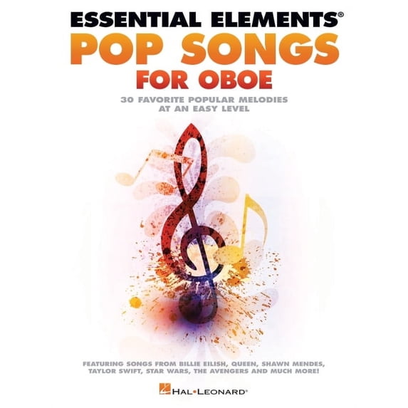 Essential Elements Pop Songs for Oboe, (Paperback)