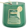 thumbnail image 1 of Candle-Lite ViBES Aromatic Green Mood-Enhancing Scented Candles, 15 oz Jar, Aromatherapy, Proudly Poured in the USA, 2-Wick, 86 Hours Burn Time, Perfect Relaxation Gift, 1 of 8