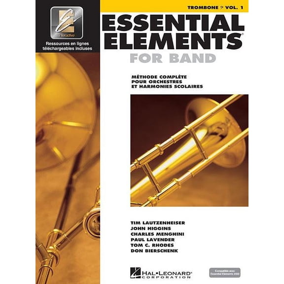 Essential Elements for Band Avec Eei Vol. 1 - Trombone (Book/Online Audio), (Paperback)