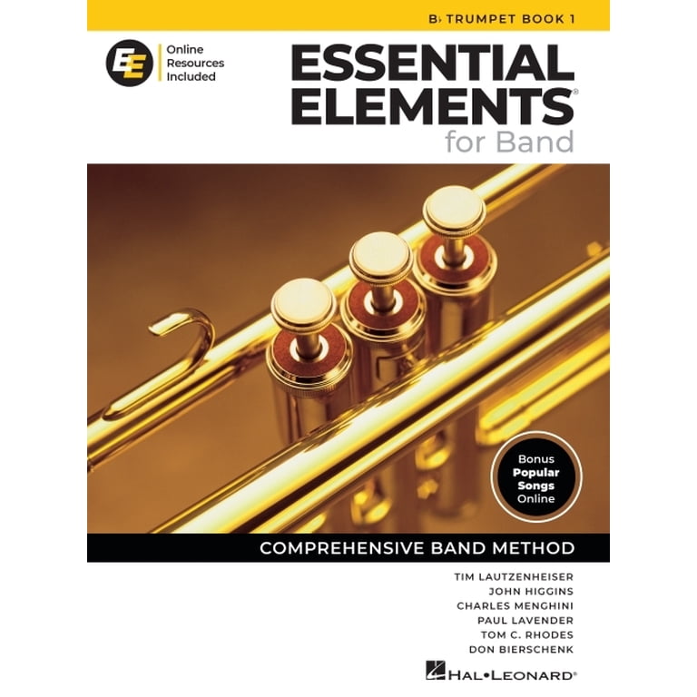 Essential Elements for Band BB Trumpet Book 1 with Eei Online