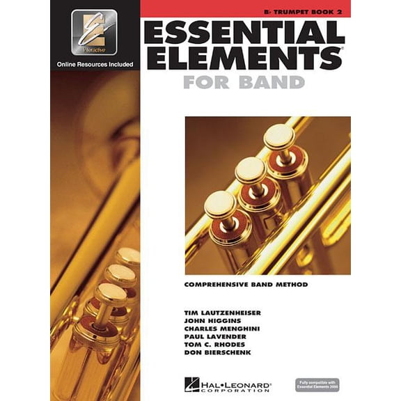 Essential Elements for Band BB Trumpet Book 2 W/Eei Comprehensive Band Method for Beginner Trumpet Players Includes Onli, (Paperback)