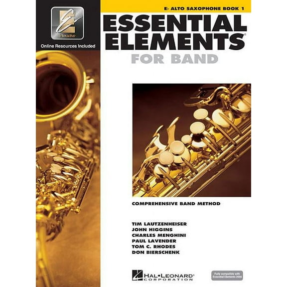 Essential Elements for Band - Eb Alto Saxophone Book 1 with Eei (Book/Media Online), (Paperback)