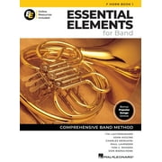 Essential Elements for Band F Horn Book 1 with Eei Online Resources French Horn Method Songbook and Sheet Music for Scho, Paperback