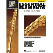 Essential Elements for Band Flute Book 1 with Eei Beginner Flute Sheet Music and Online Resources Hal Leonard Instructio, Paperback