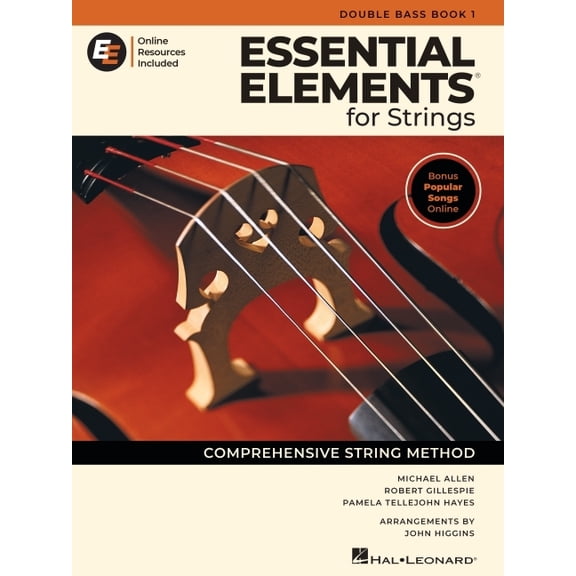 Essential Elements for Strings - Double Bass Book 1 with Eei Online Resources Double Bass Method Songbook and Sheet Musi, (Paperback)