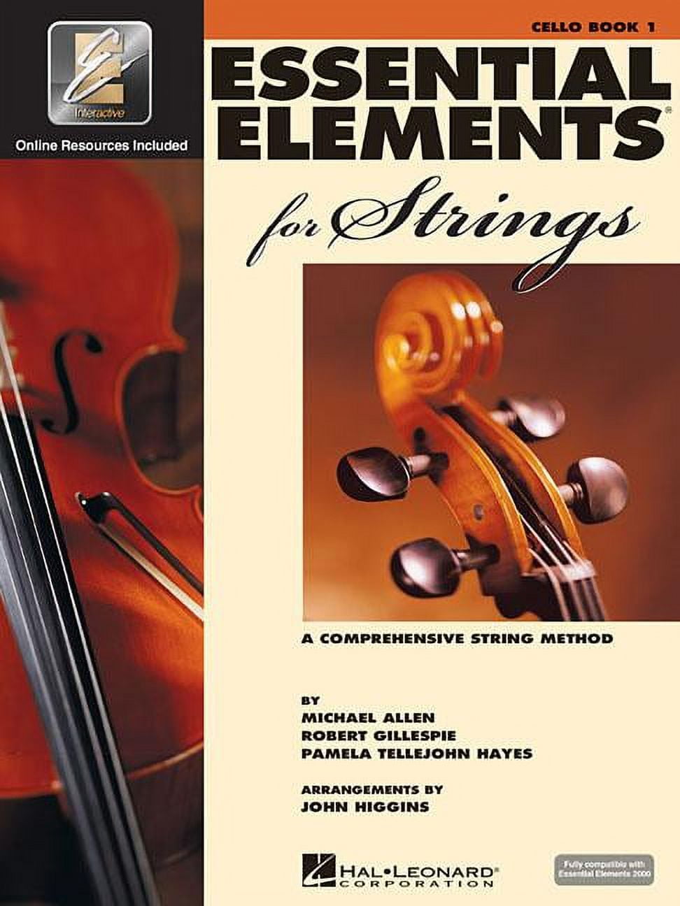 PROFESSOR OF MUSIC ROBERT GILLESPIE; PAMELA TELLEJOHN HAYES; MICHAEL ALLEN Essential Elements for Strings Essential Elements for Strings Book 1 with Eei Cello Sheet Music and Online Audio Hal Leonard, Book 01, (Paperback)