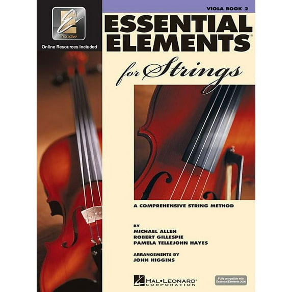 Essential Elements for Strings Viola Book 2 W/Eei Comprehensive Viola Method for Beginner and in, (Paperback)