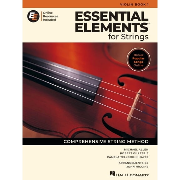 Essential Elements for Strings Violin Book 1 with Eei Online Resources Violin Method Book and Sheet Music for Students a, (Paperback)
