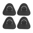 Essential Fasteners for Inflatable Boats, Surfboards, Dinghies & Paddle Boards, Black Stainless