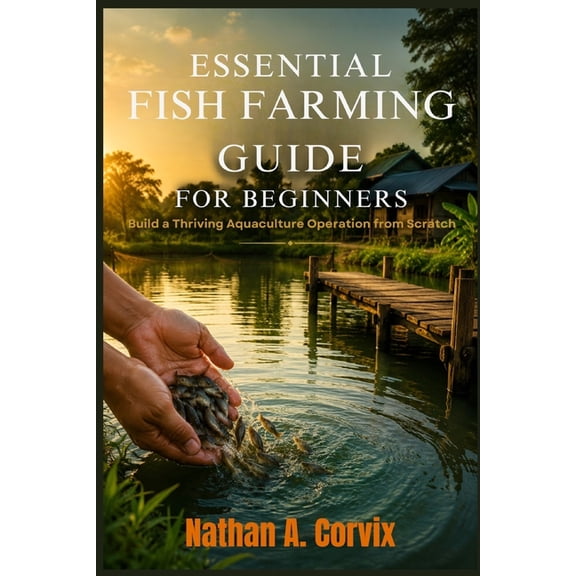 Essential Fish Farming Guide For Beginners: Build a Thriving Aquaculture Operation from Scratch, (Paperback)