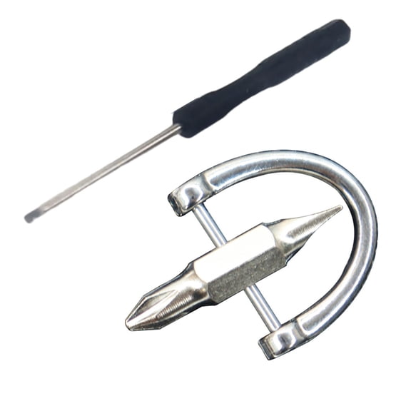 Essential Flathead Screwdriver Keychain For On The Go Repairs Home & Travel Needs Effortless Portability Everyday Tasks