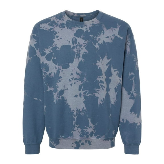 Essential Fleece Bleach Wash Crewneck Sweatshirt