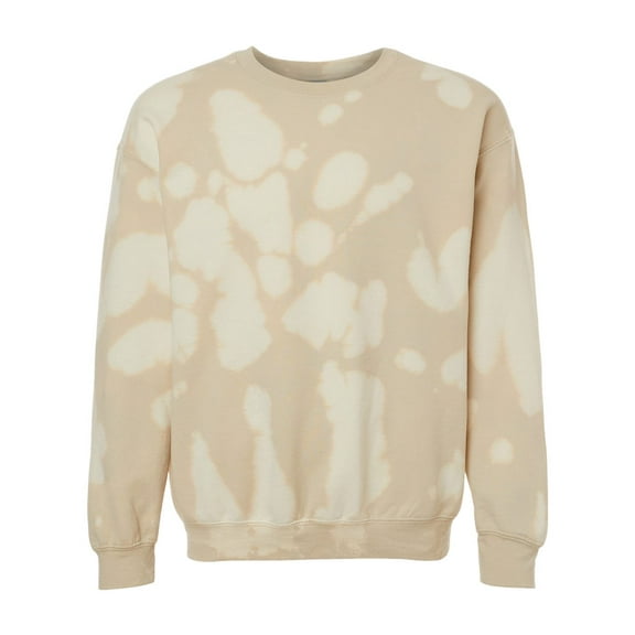 Essential Fleece Bleach Wash Crewneck Sweatshirt