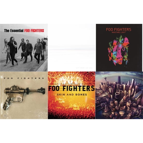 Essential Foo Fighters & But Here We Are & Wasting Light (2LP/Dl Card/Gatefold) & Foo Fighters (Dl Card) & Skin & Bones (2LP/Dl Card) & Sonic Highways (180G/Dl Card/Gatefold)