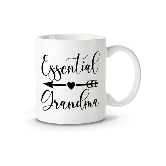Essential Grandma Mug Grandma Tea Cup Gifts for Christmas Gifts for Birthday Nana Tea Cup Present Ceramic Cup