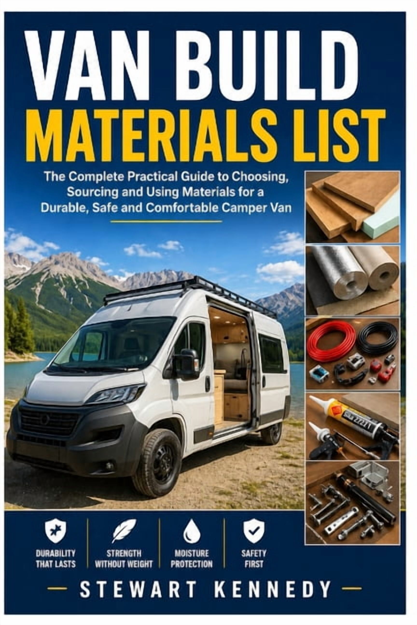 Essential Guides to Crafts and Hobbies: Van Build Materials List: The Complete Practical Guide to Choosing, Sourcing and Using Materials for a Durable, Safe and, Book 85, (Paperback)
