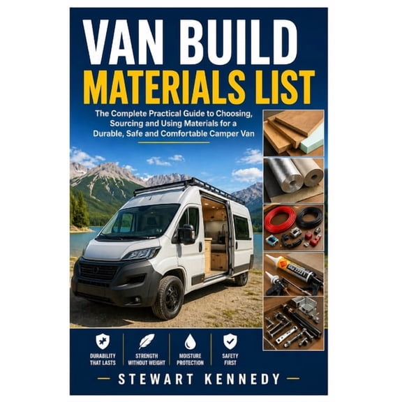 Essential Guides to Crafts and Hobbies: Van Build Materials List: The Complete Practical Guide to Choosing, Sourcing and Using Materials for a Durable, Safe and, Book 85, (Paperback)