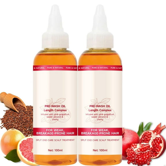 Essential Hair Oil for Dry Damaged Hair, Styling Oil for Hair Treatment, Nourishing, Smooth & Shine, Heat Protectant, Adds Hair Shine and Smooths Split Ends