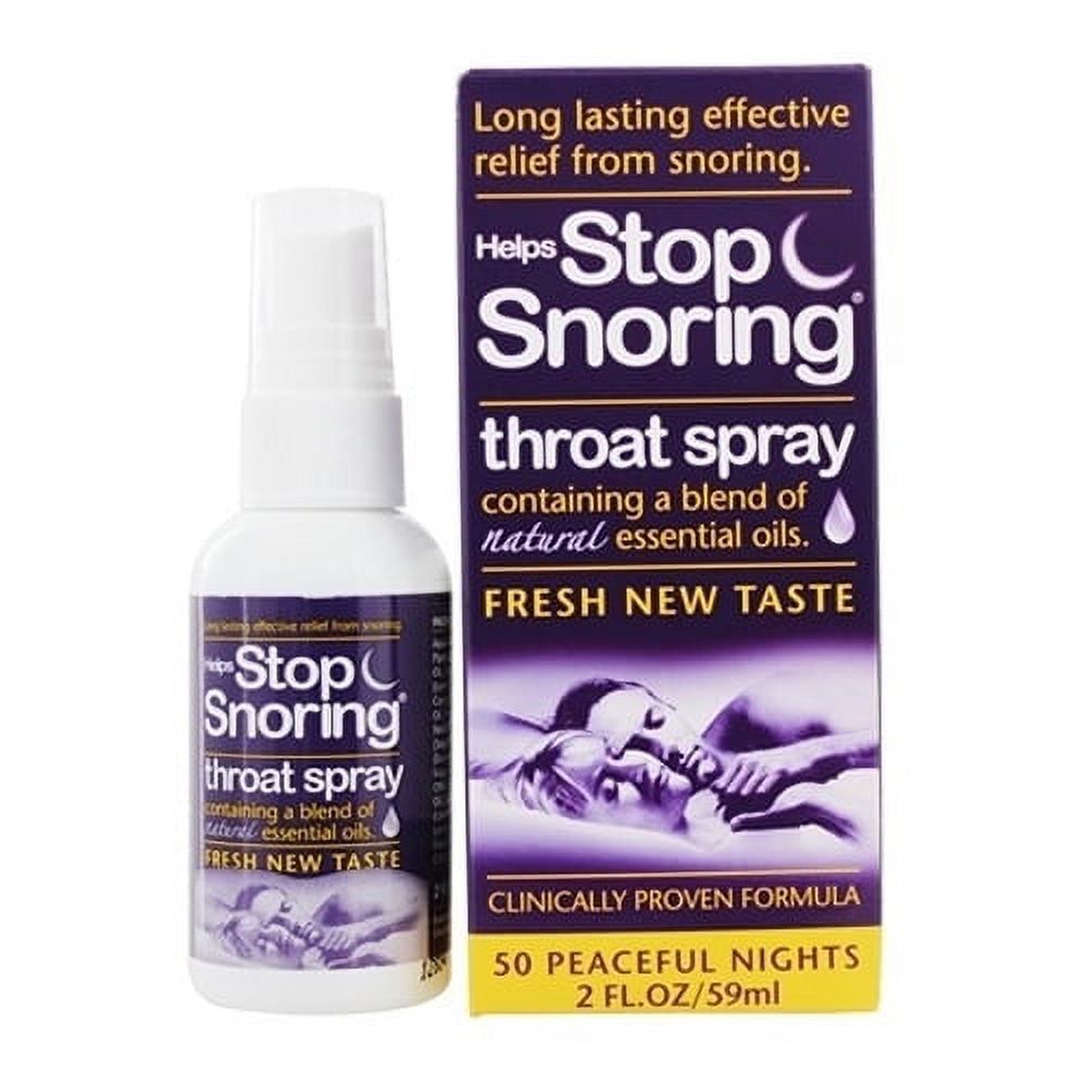 Essential Health Helps Stop Snoring Throat Spray Clinically Proven