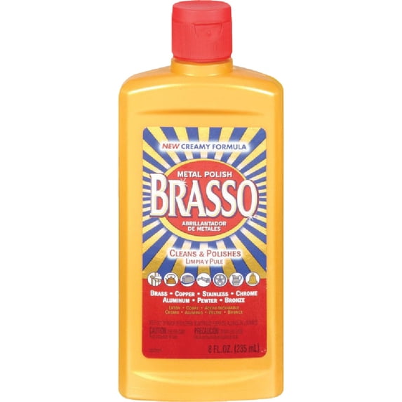 Essential Home Brasso Metal Polish - Pack of 8