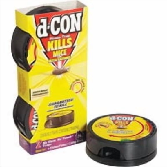 Essential Home D-Con No View, No Touch Mouse Trap - Pack of 48 Everyday Supply Pack