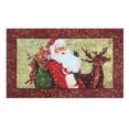 thumbnail image 1 of Essential Home Holiday Outdoor Mat – Santa, Multi, 1 of 1
