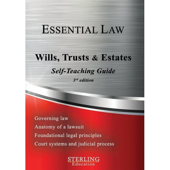 Essential Law Self-Teaching Guides Wills, Trusts & Estates: Essential Law Self-Teaching Guide, (Paperback)