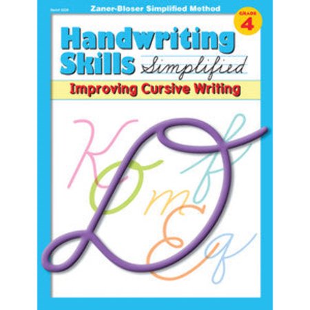 Handwriting Skills Simplified Book: Improving Cursive Writing