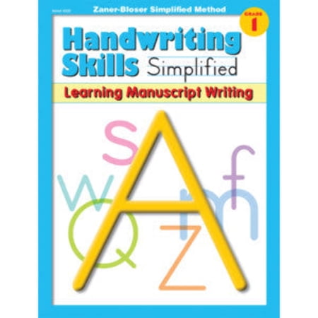 Handwriting Skills Simplified: Learning Manuscript Writing Gr. 1 [TCR0225]