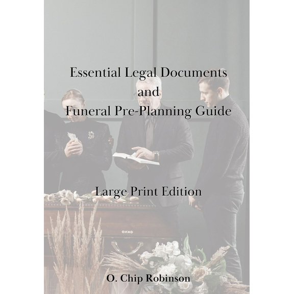 Essential Legal Documents and Funeral Pre-Planning Kit Large Print Edition, (Paperback)