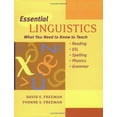 thumbnail image 1 of Pre-Owned Essential Linguistics: What You Need to Know to Teach Reading, ESL, Spelling, Phonics, and Grammar (Paperback) 0325002746 9780325002743, 1 of 1