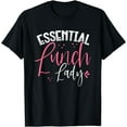 thumbnail image 1 of Essential Lunch Lady School Cafeteria Food Worker Volunteer T-Shirt, 1 of 4