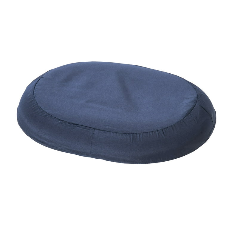 Essential Medical Supply 16 Molded Donut Cushion with Navy Cover