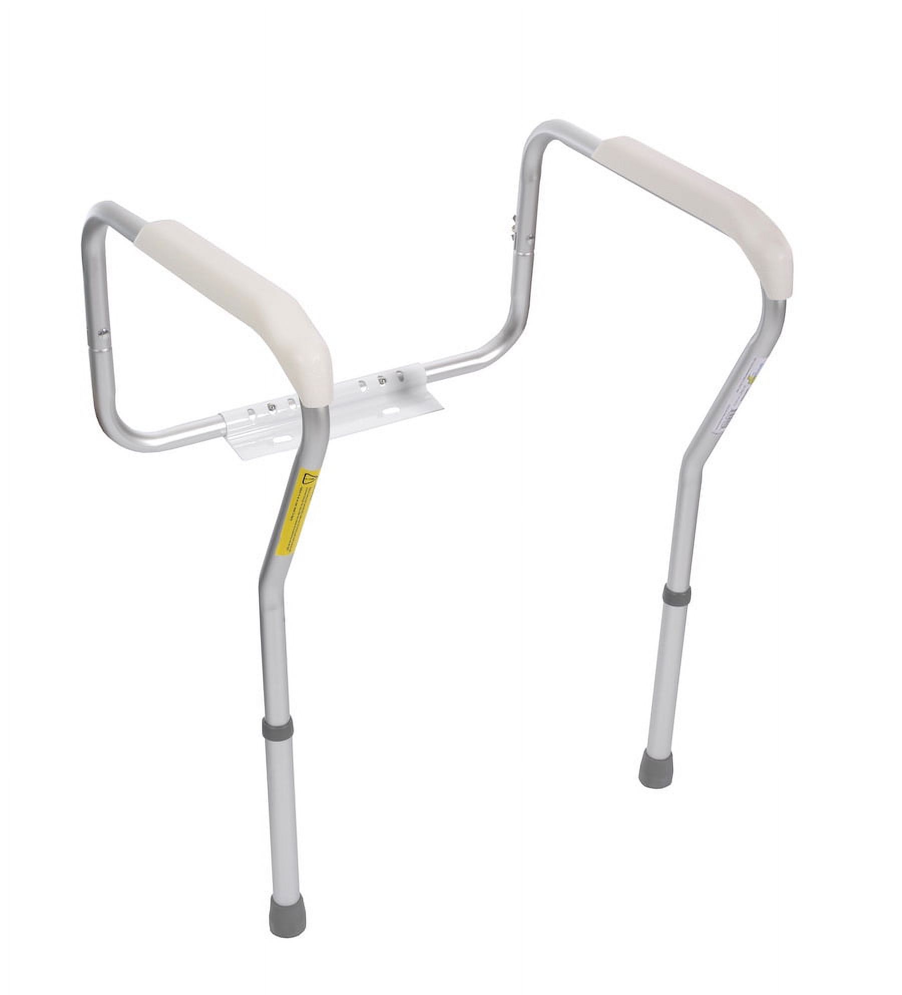 Essential Medical Supply Adjustable Toilet Safety Rails