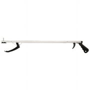 Essential Medical Supply Aluminum Reacher with Plastic Jaw and Raised Magnetic Post