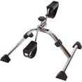 thumbnail image 1 of Essential Medical Supply Chrome Folding Pedal Exerciser with Adjustable Tension, 1 of 6