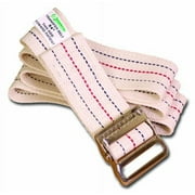 Essential Medical Supply Cotton Blend Walking Gait and Standing Belt with Metal Buckle, 54 in